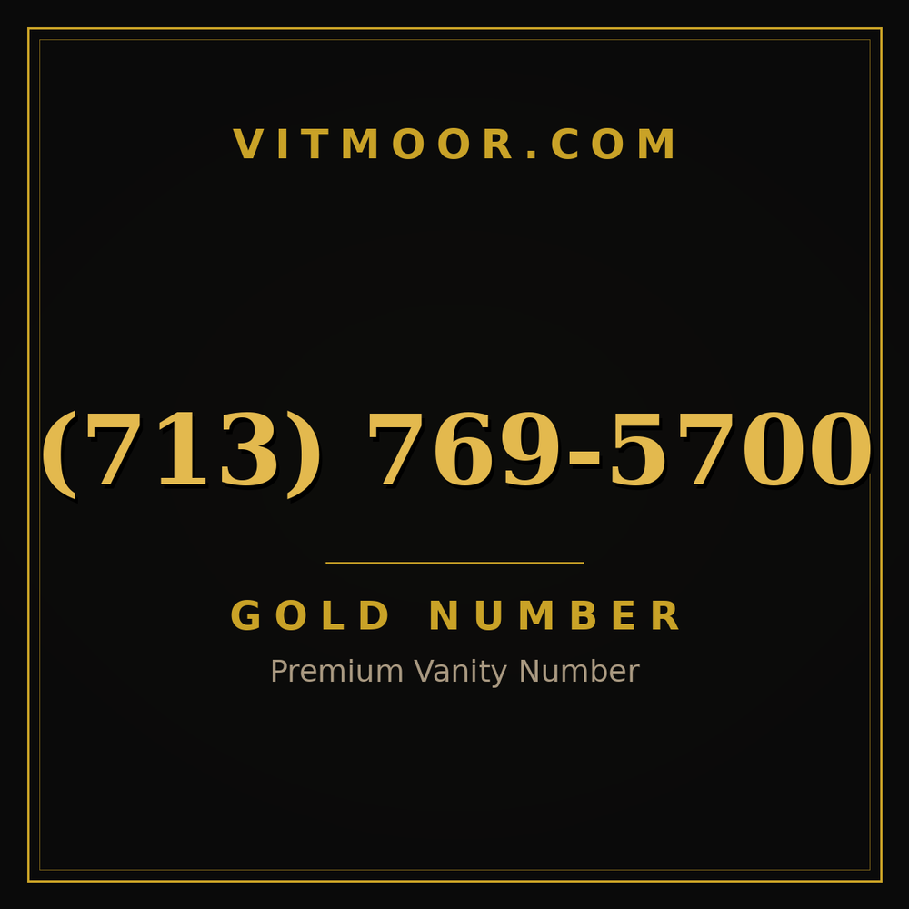 713 769-5700