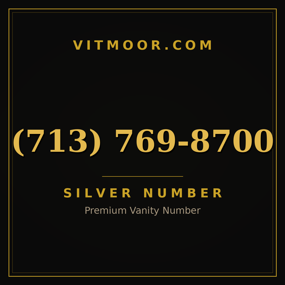 713 769-8700