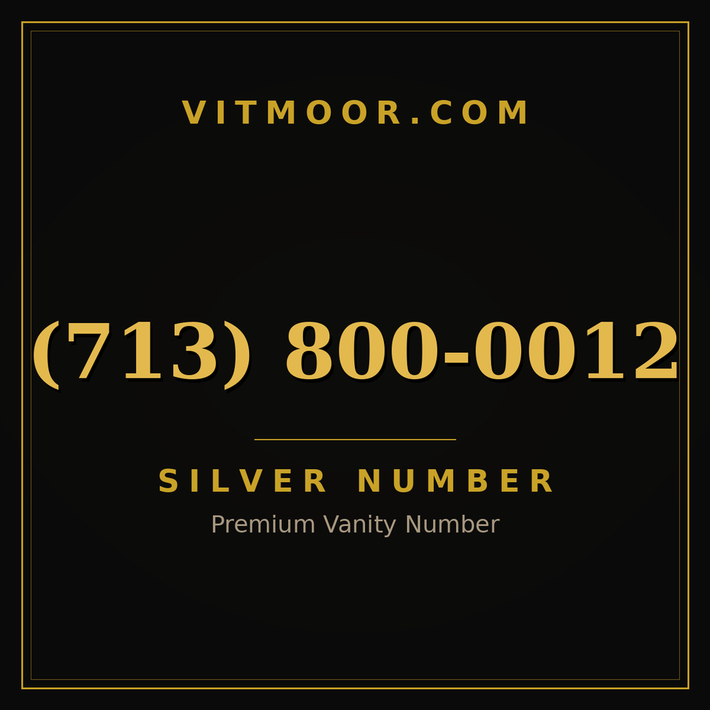 713 800-0012