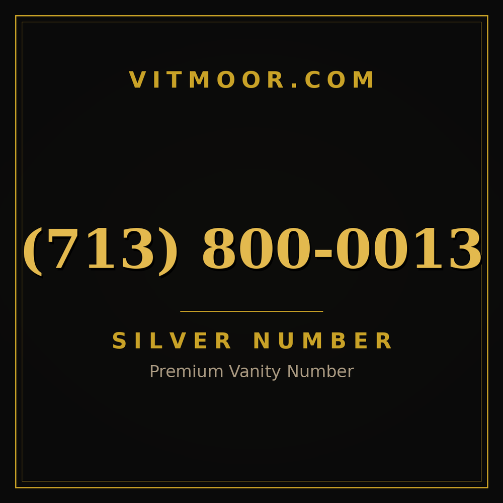 713 800-0013