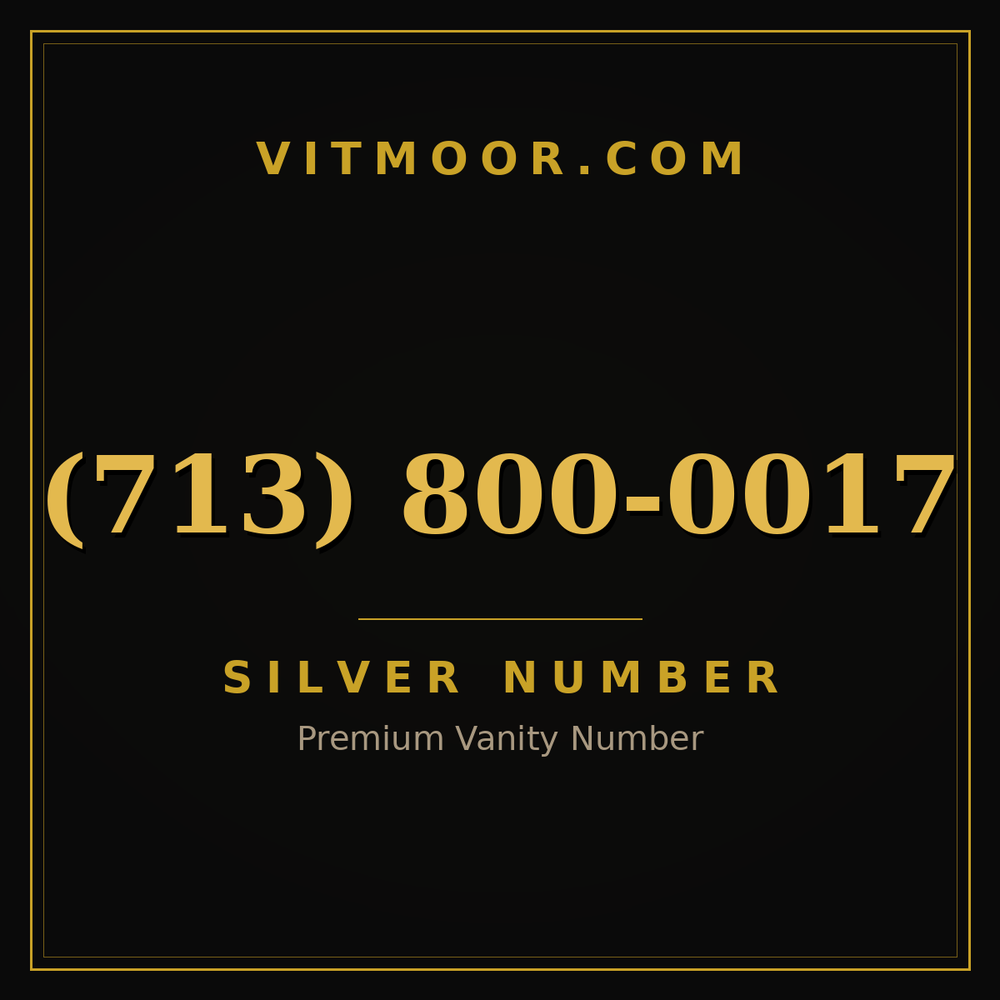 713 800-0017