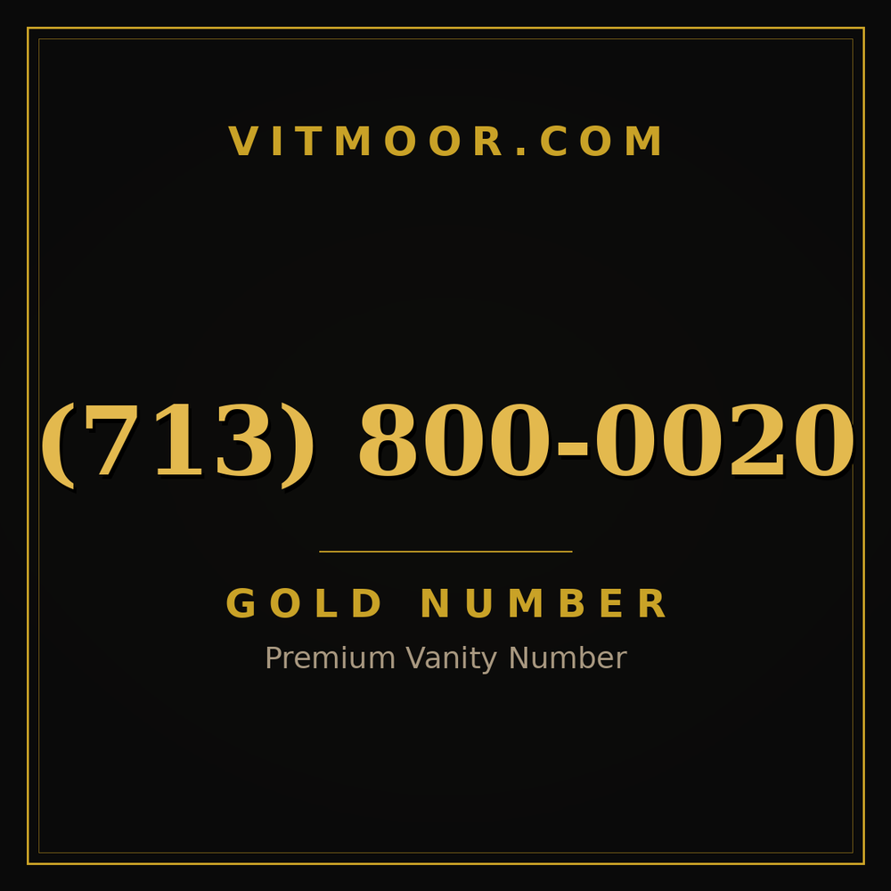 713 800-0020