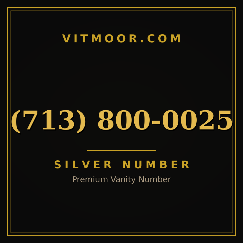 713 800-0025