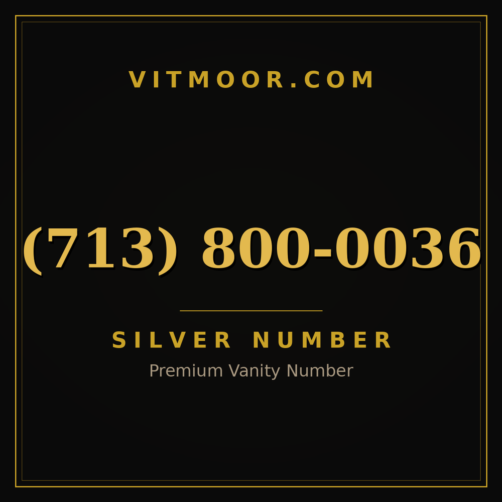 713 800-0036