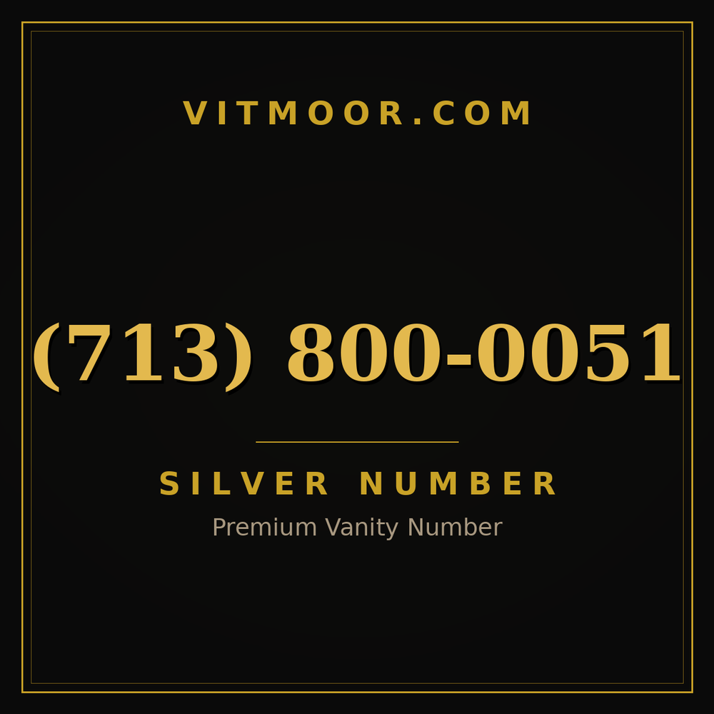 713 800-0051