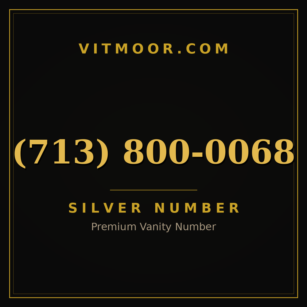 713 800-0068