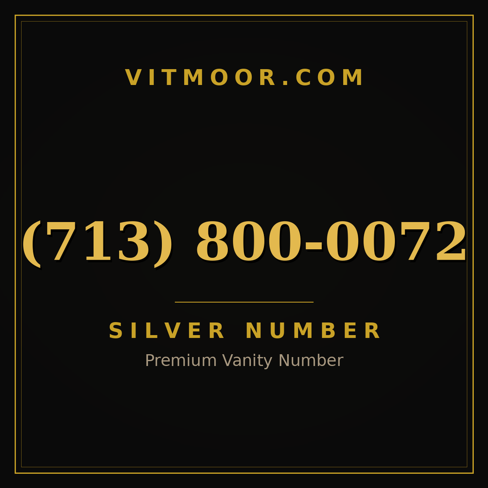 713 800-0072