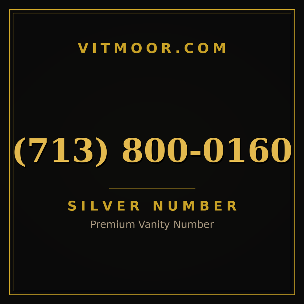 713 800-0160