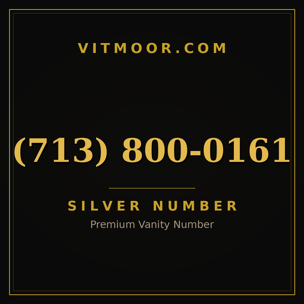 713 800-0161