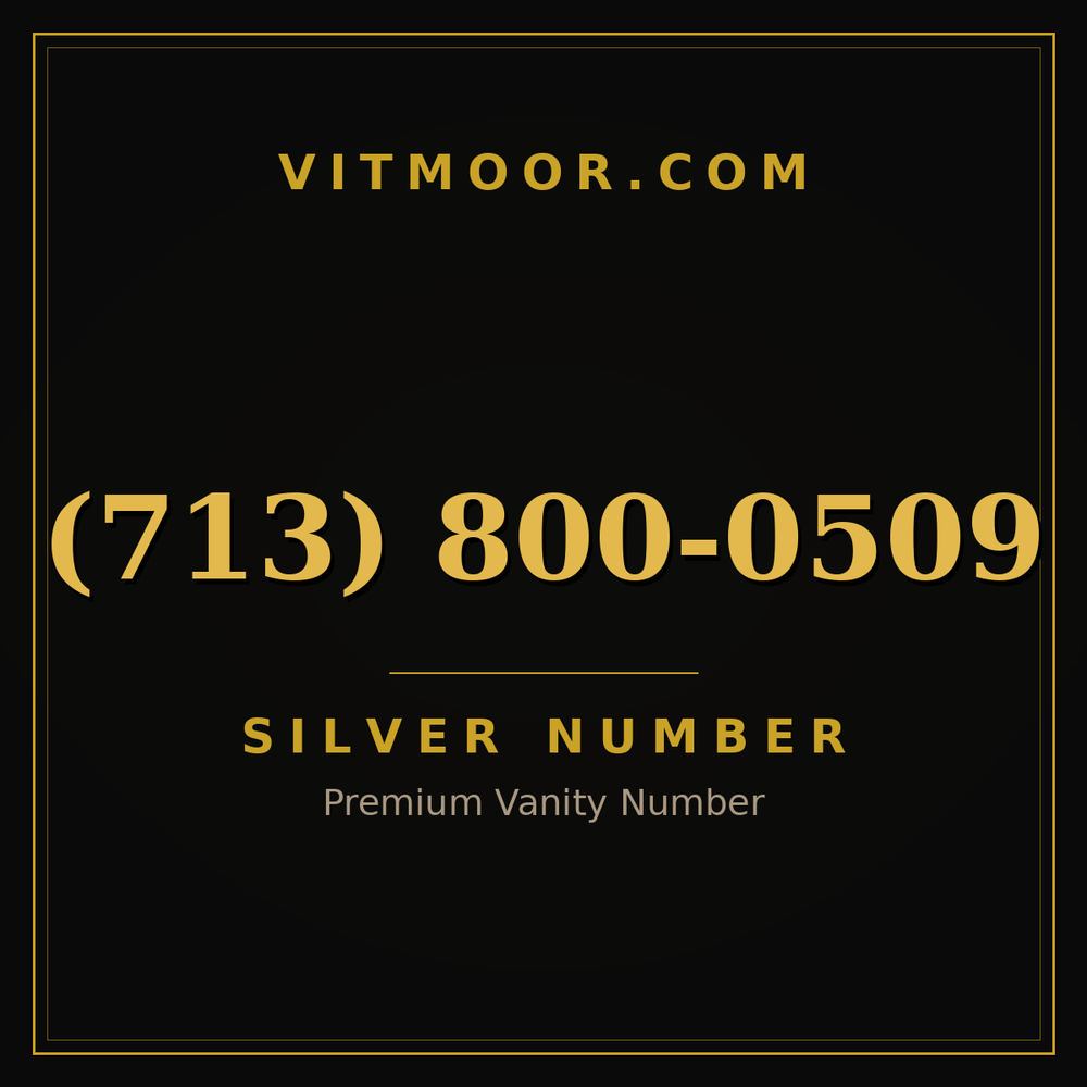 713 800-0509