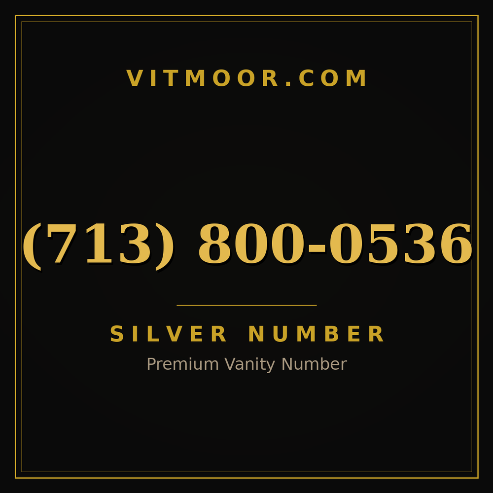 713 800-0536