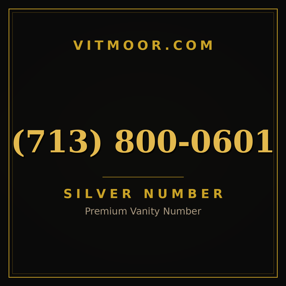 713 800-0601