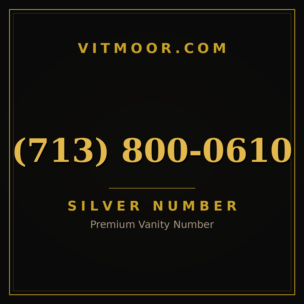 713 800-0610