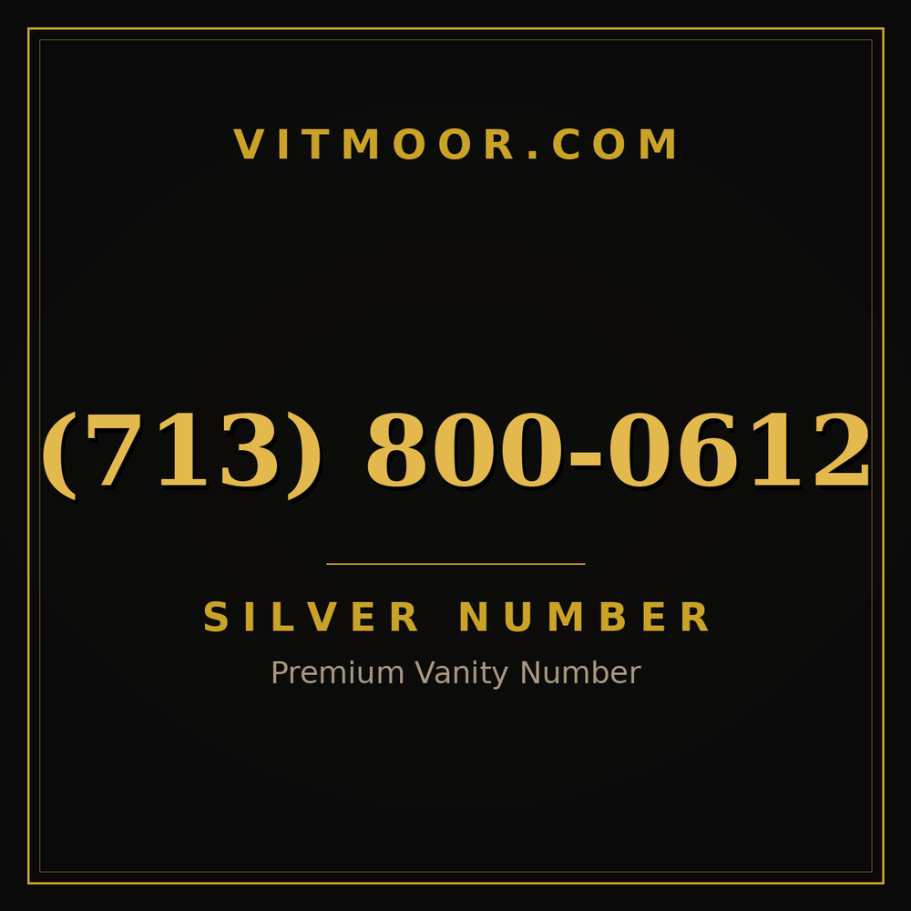 713 800-0612