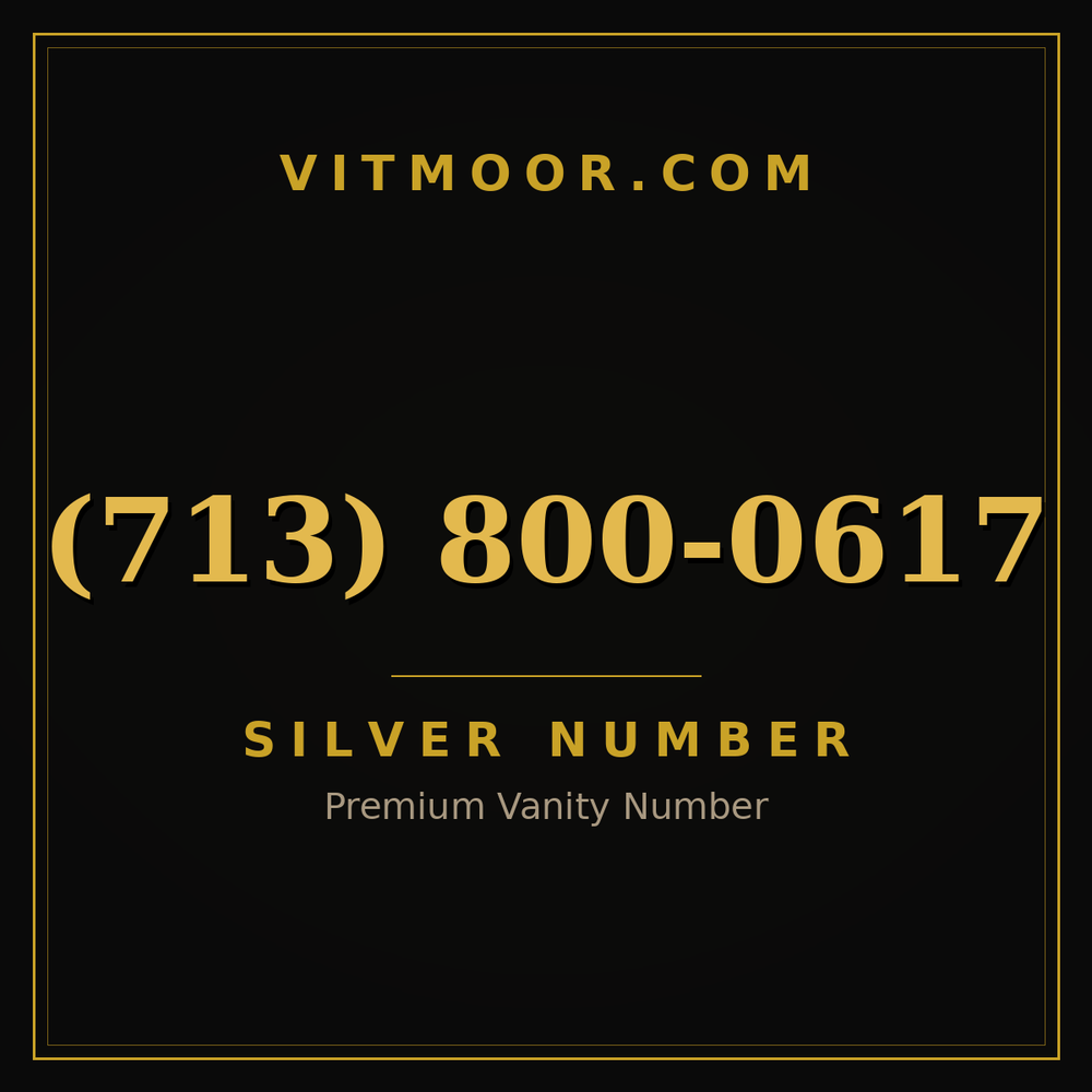 713 800-0617