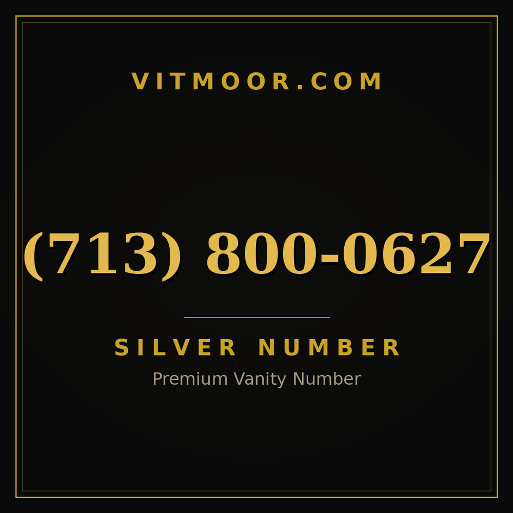 713 800-0627