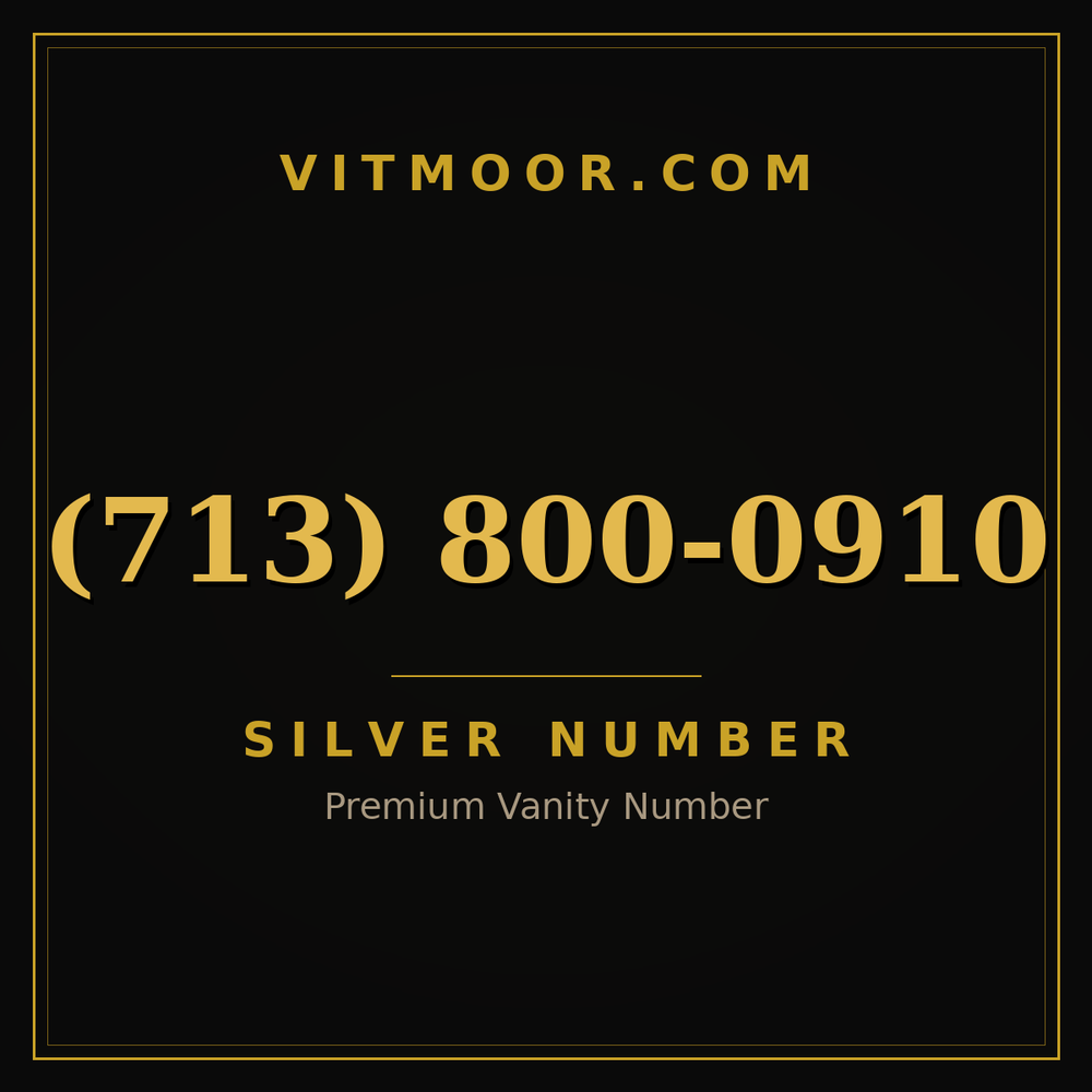 713 800-0910