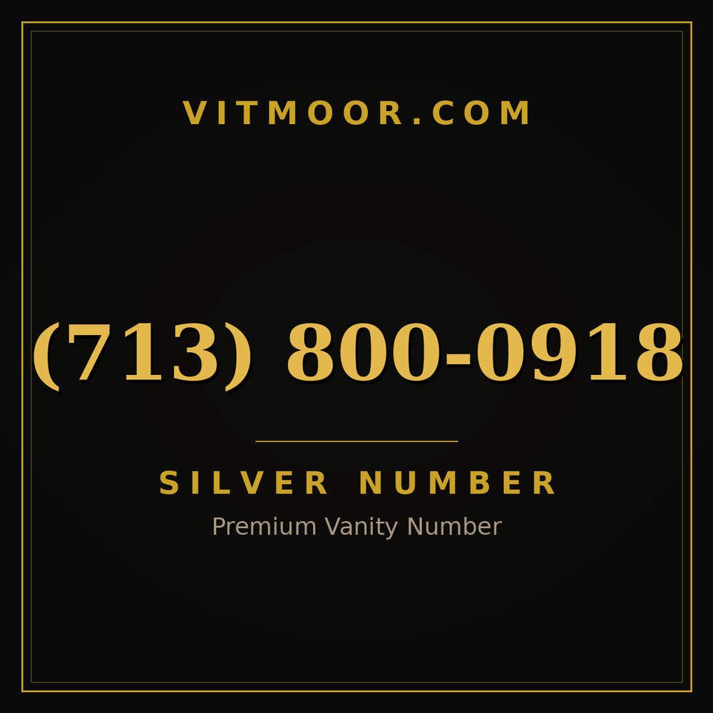 713 800-0918