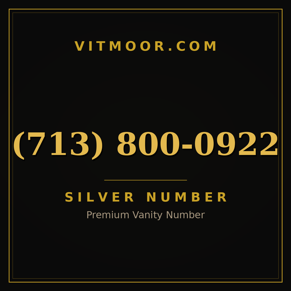 713 800-0922