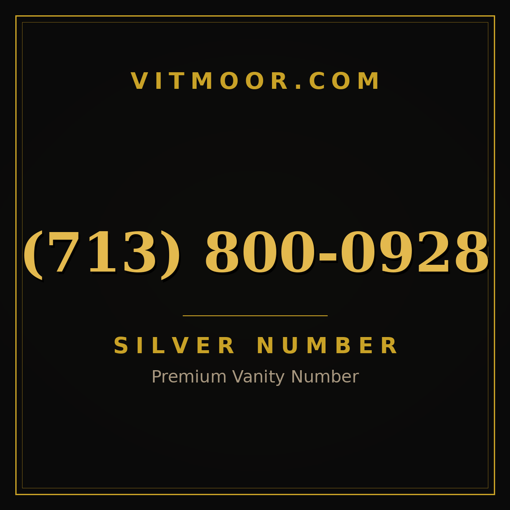 713 800-0928