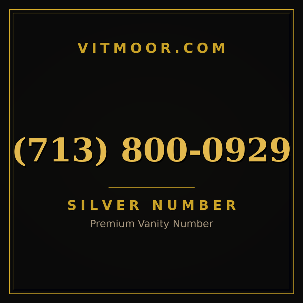 713 800-0929