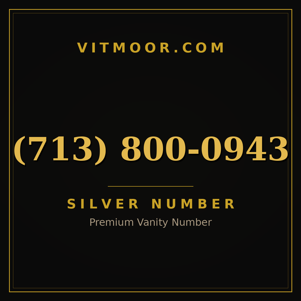 713 800-0943