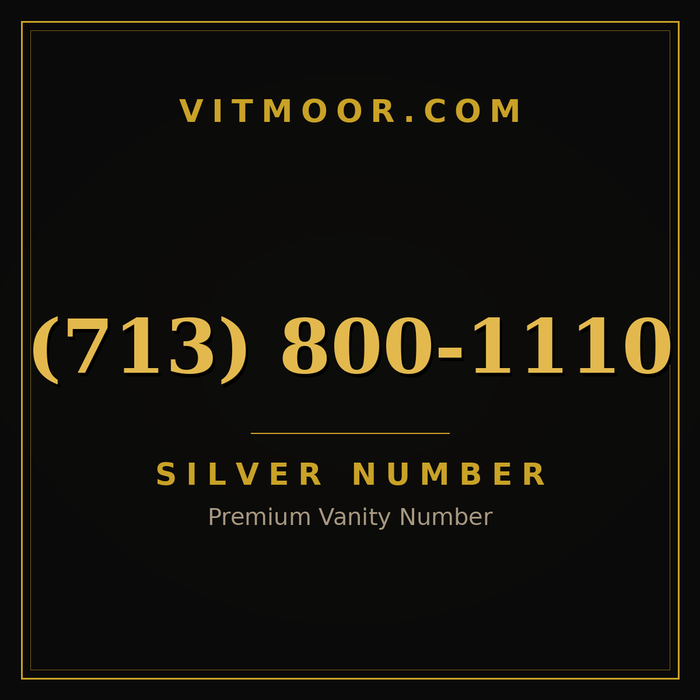713 800-1110