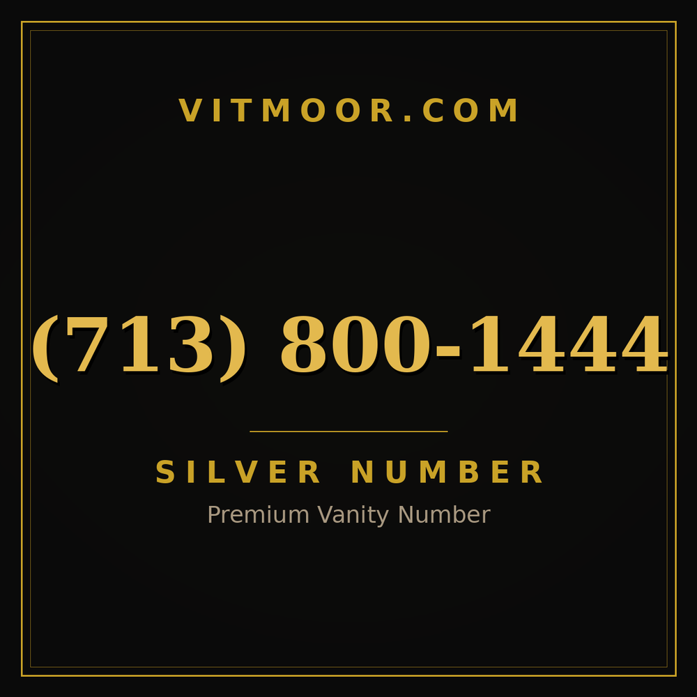 713 800-1444