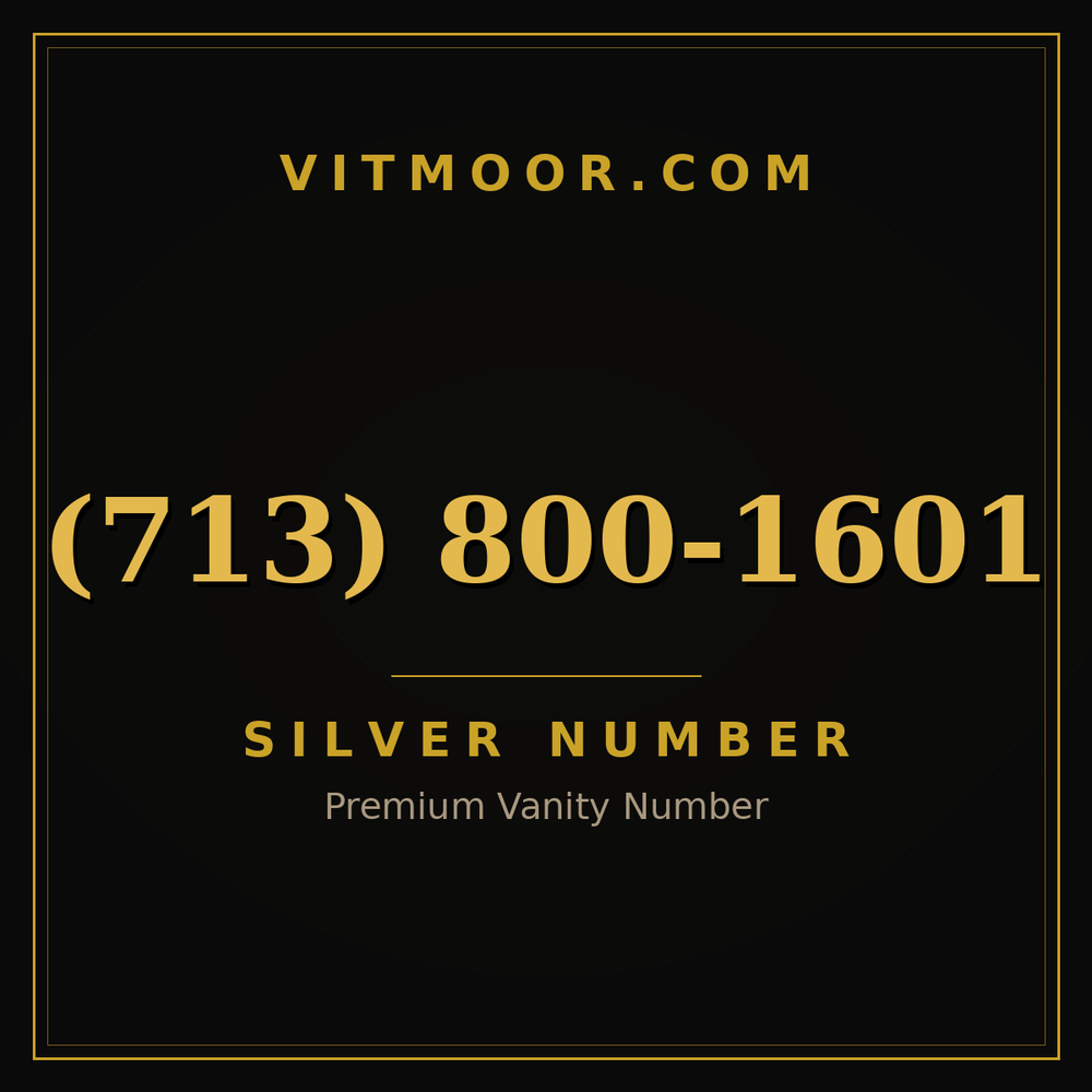 713 800-1601