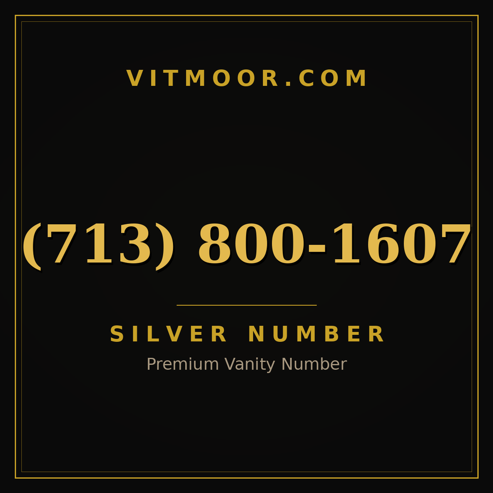713 800-1607
