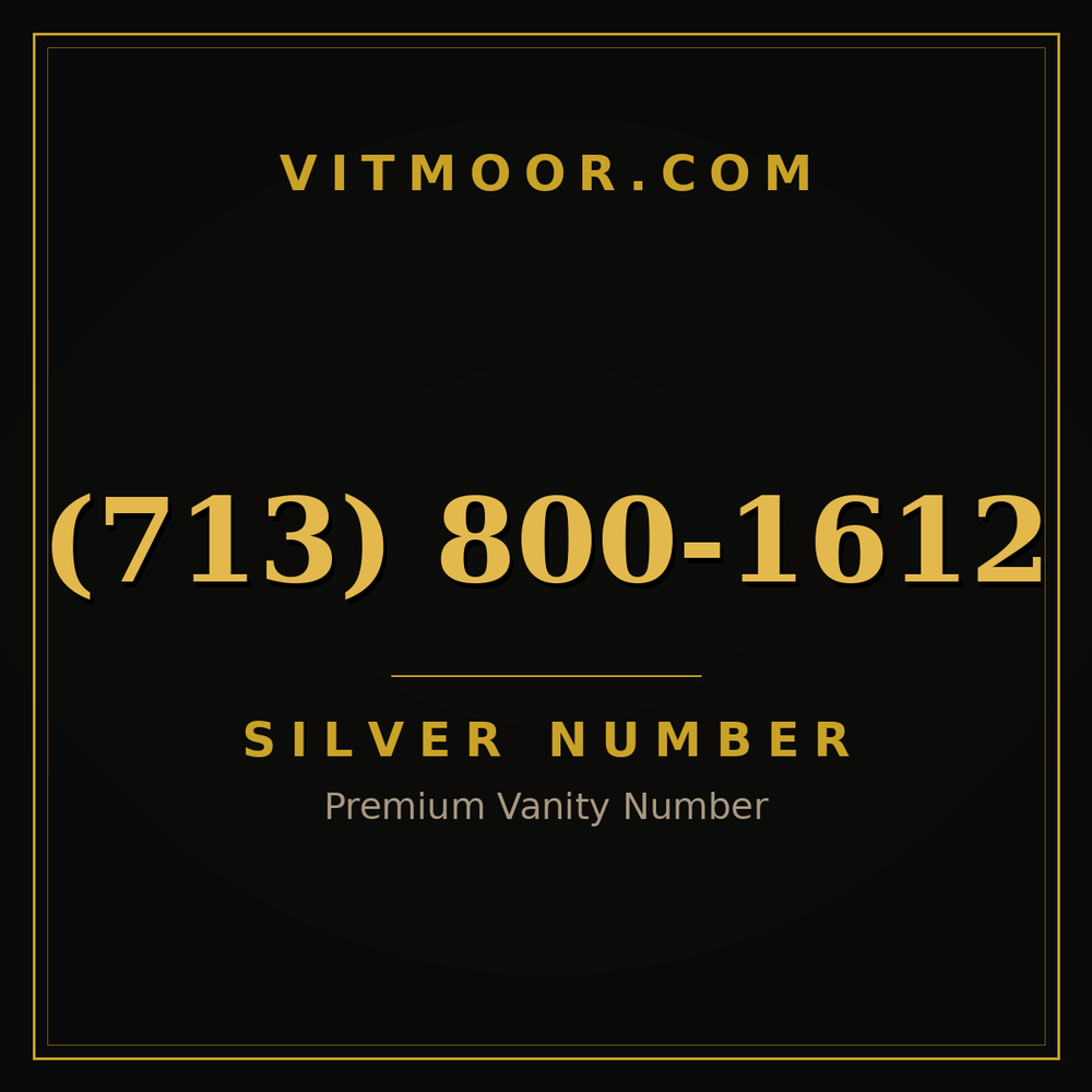 713 800-1612