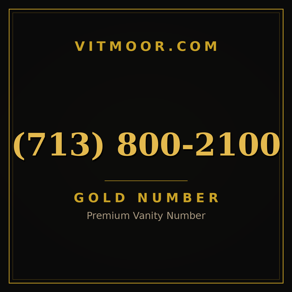 713 800-2100