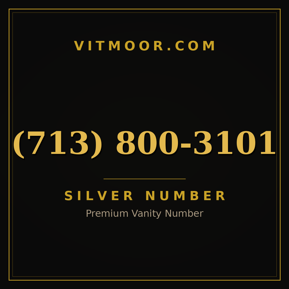 713 800-3101