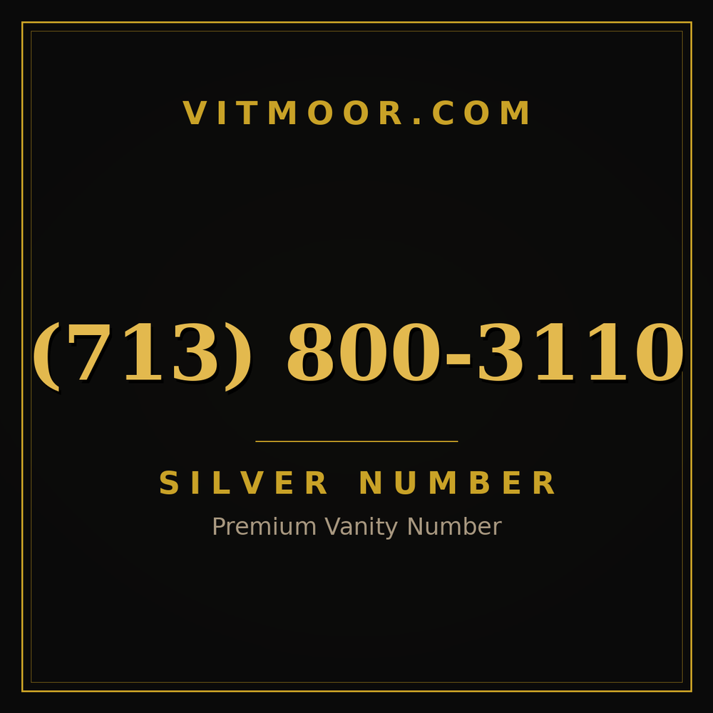 713 800-3110