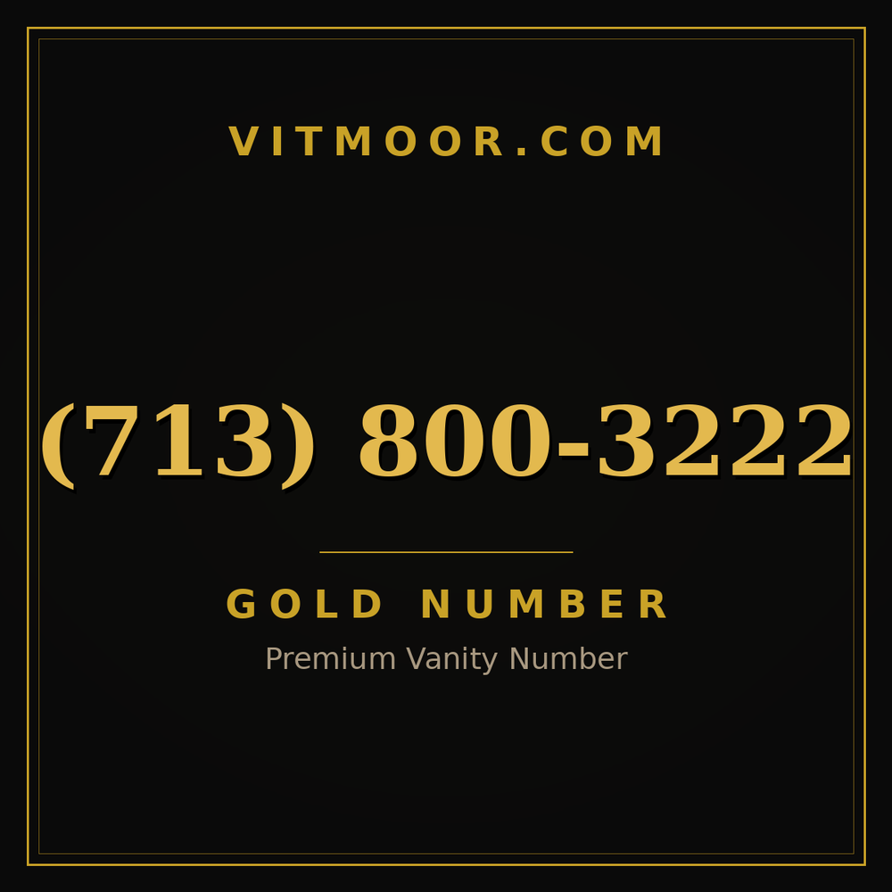 713 800-3222