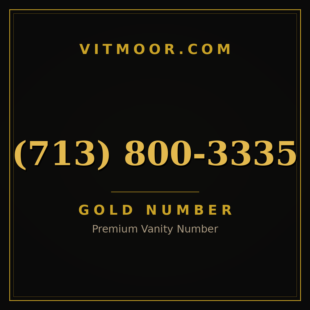 713 800-3335