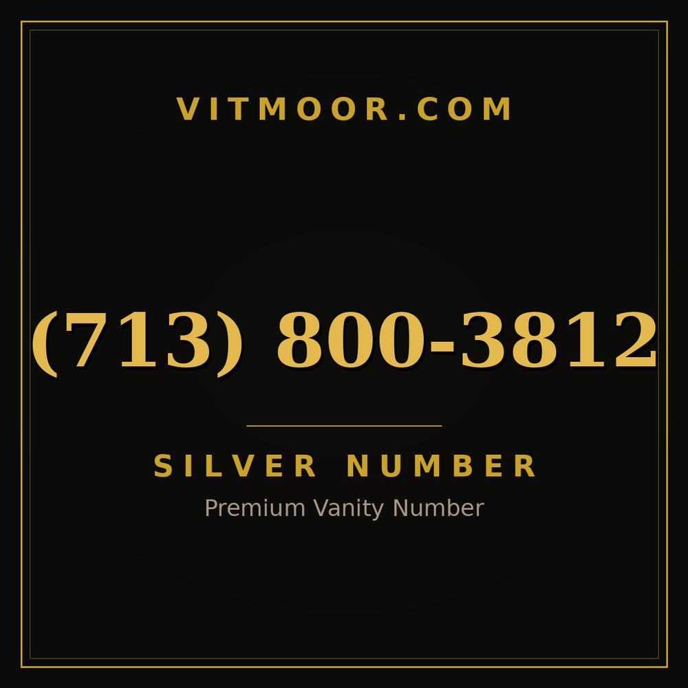 713 800-3812