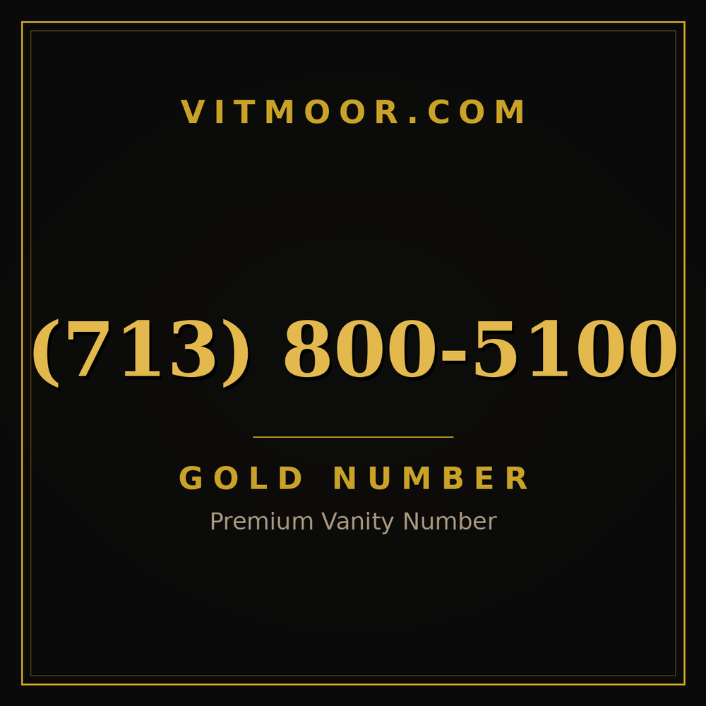 713 800-5100