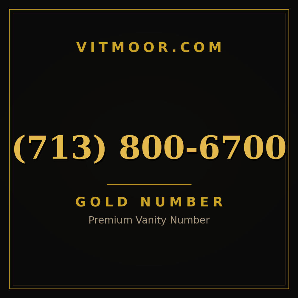713 800-6700