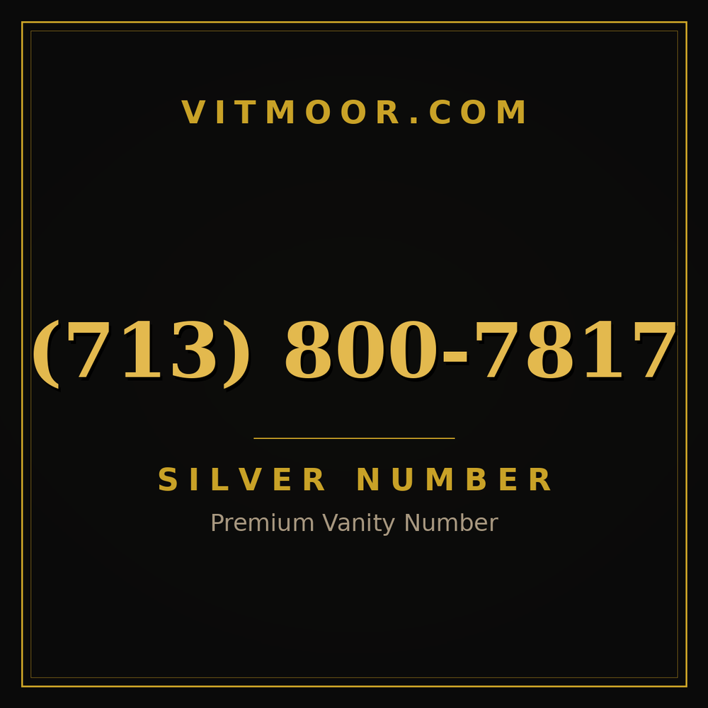 713 800-7817