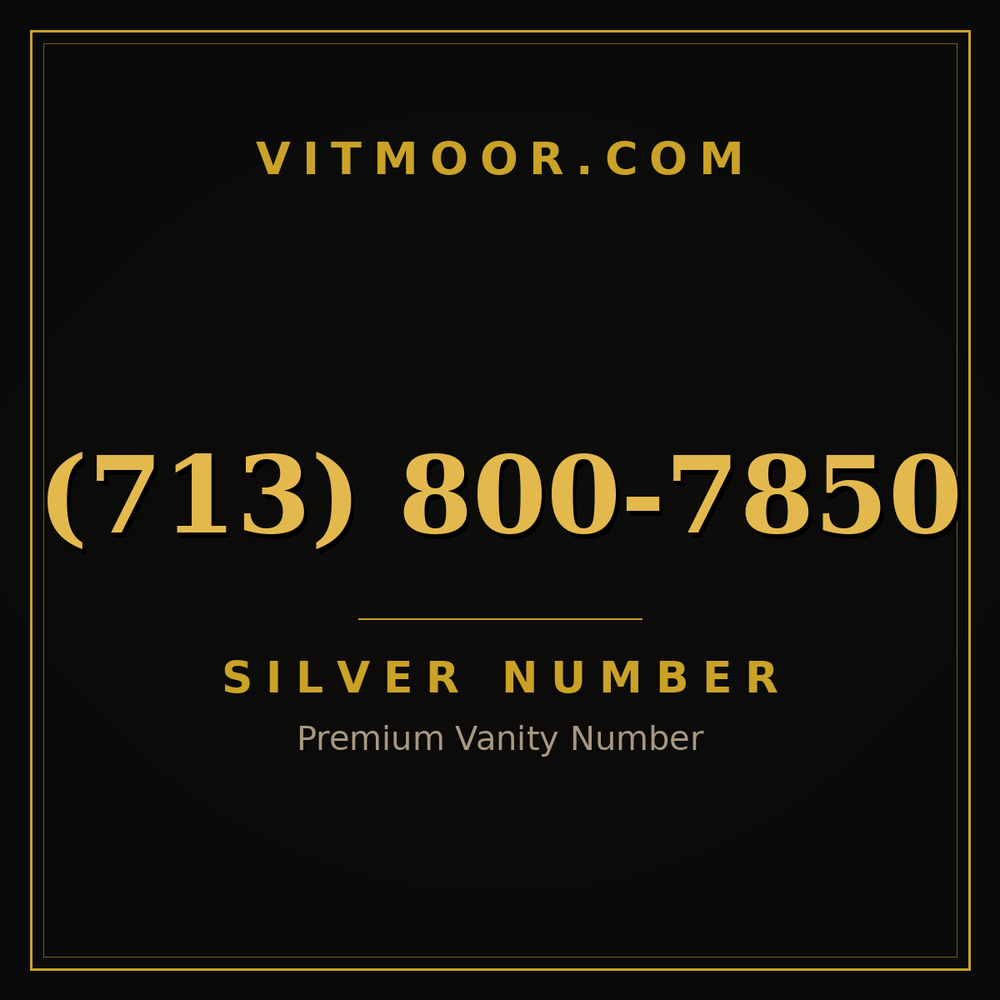713 800-7850
