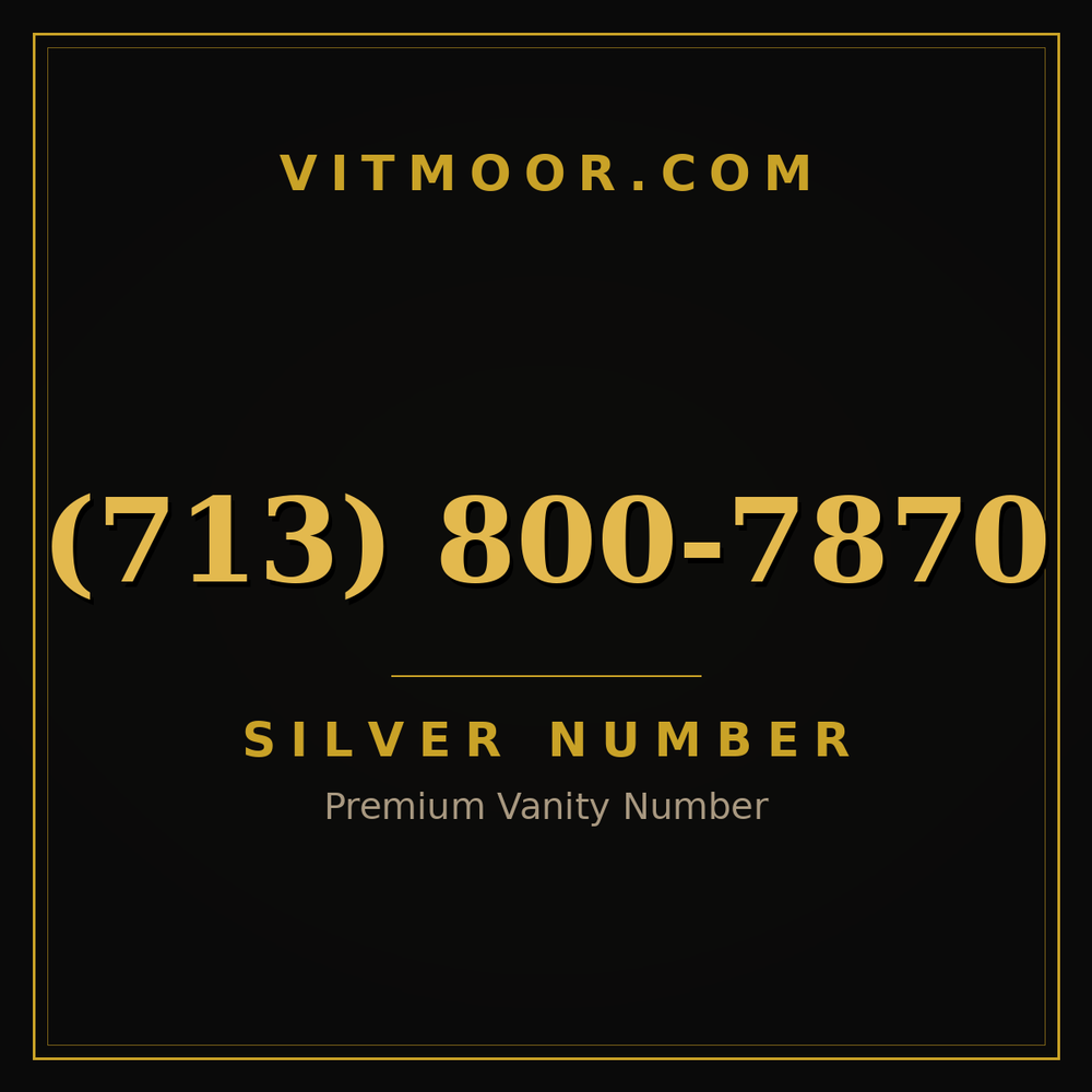 713 800-7870