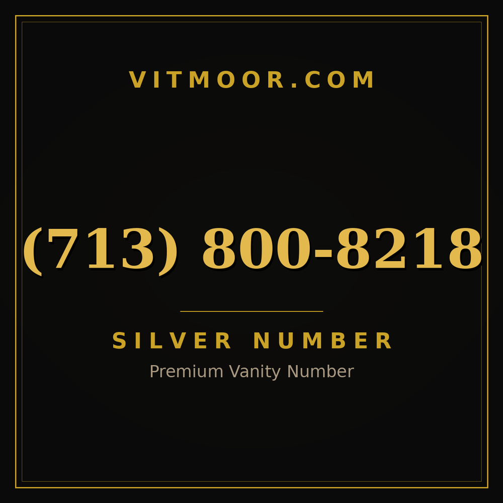 713 800-8218
