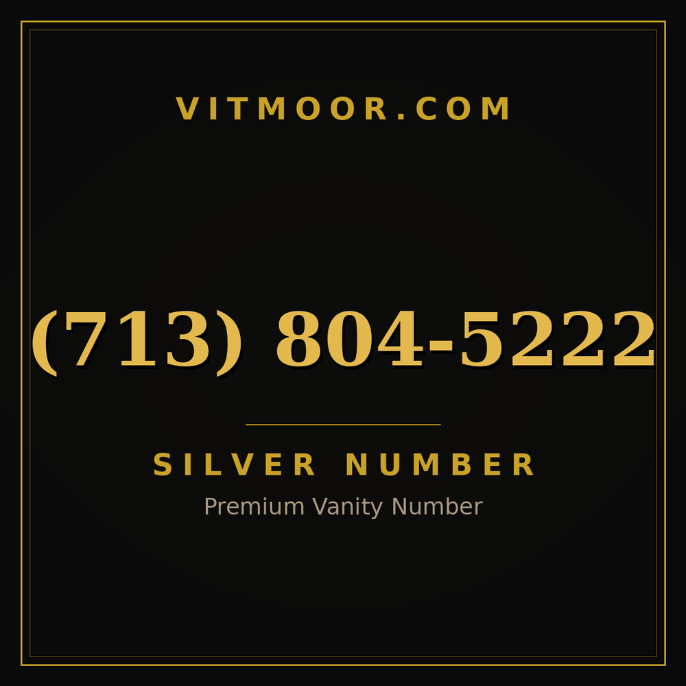 713 804-5222