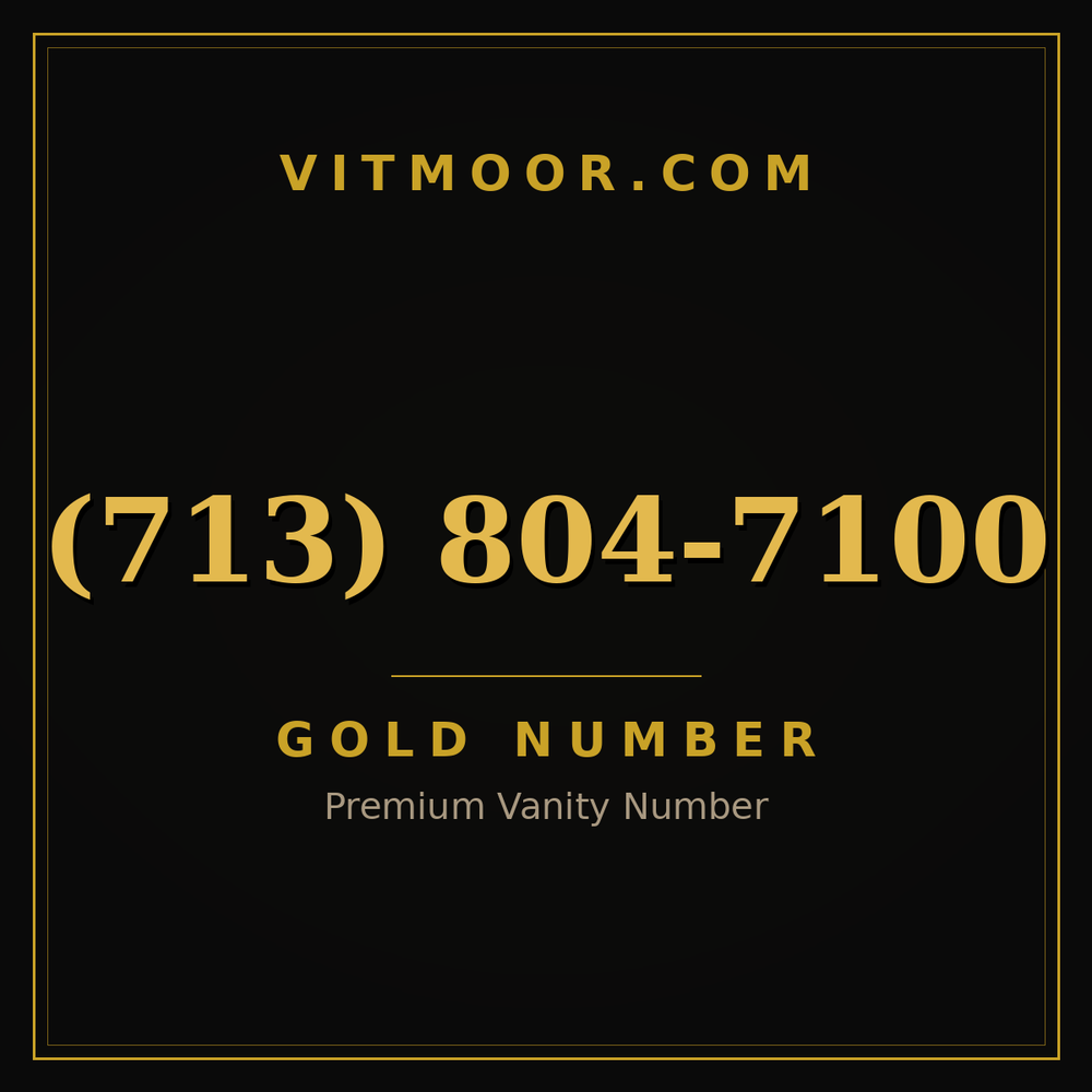 713 804-7100