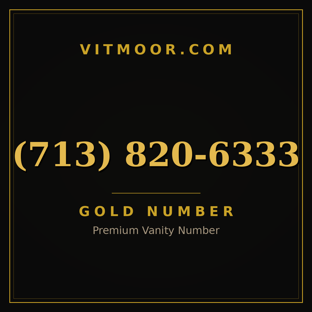 713 820-6333