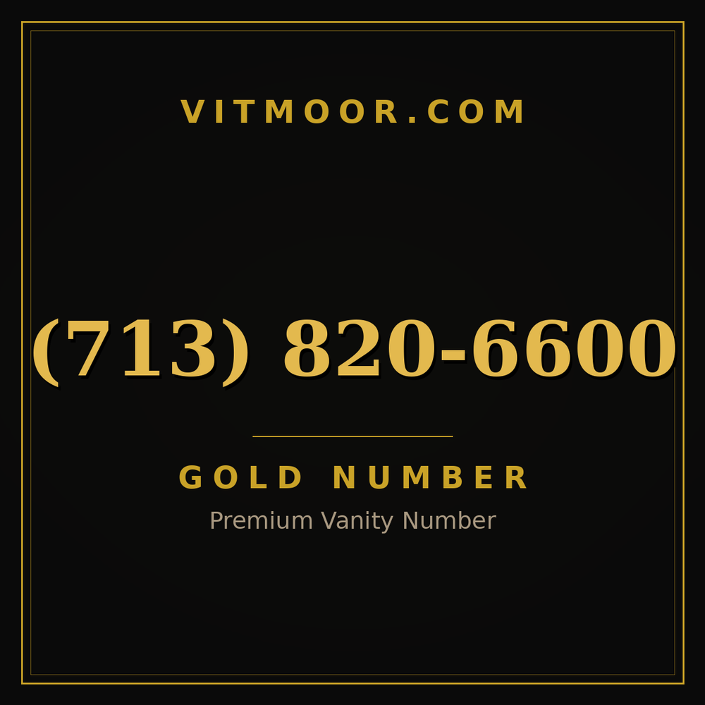 713 820-6600