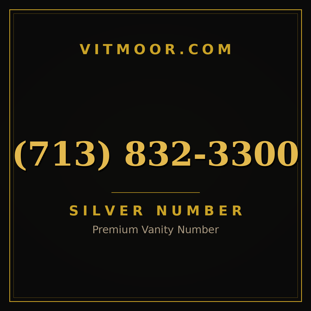 713 832-3300