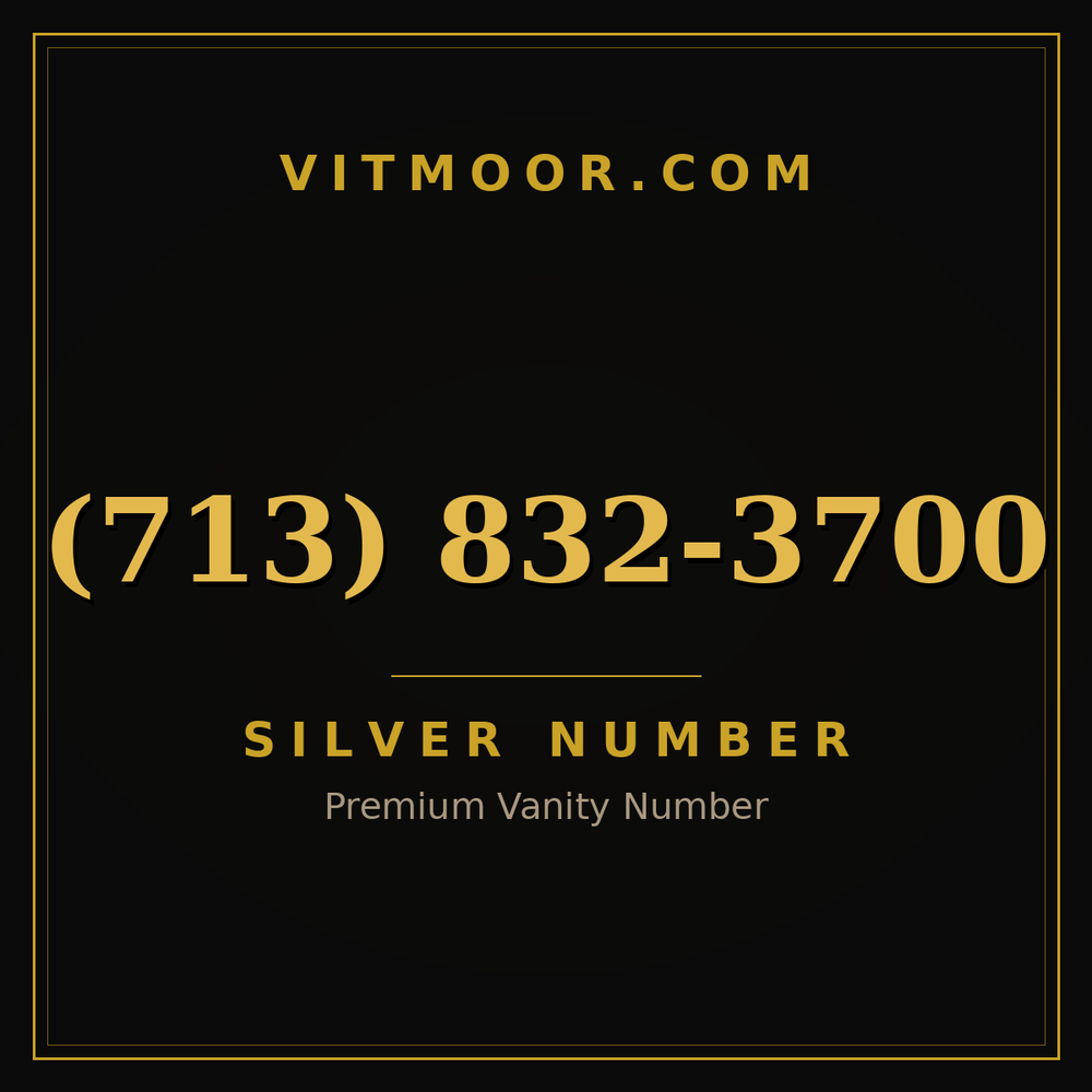 713 832-3700