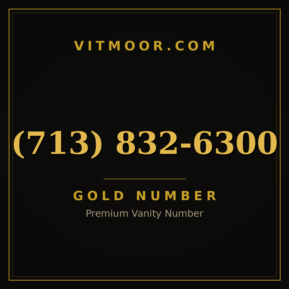 713 832-6300